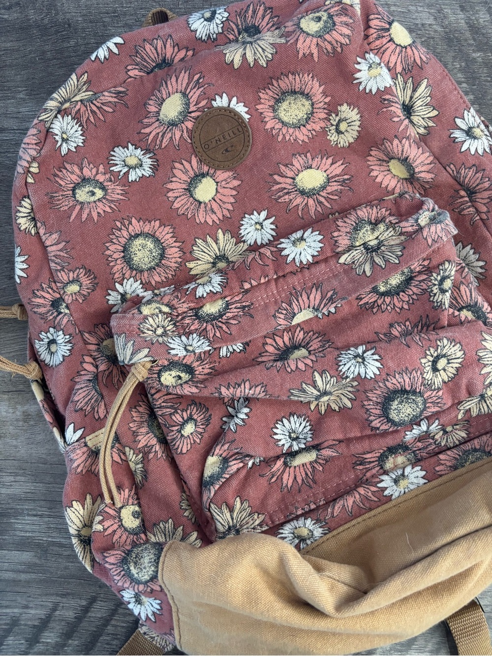 O'Neill Dusty  Floral Canvas Backpack